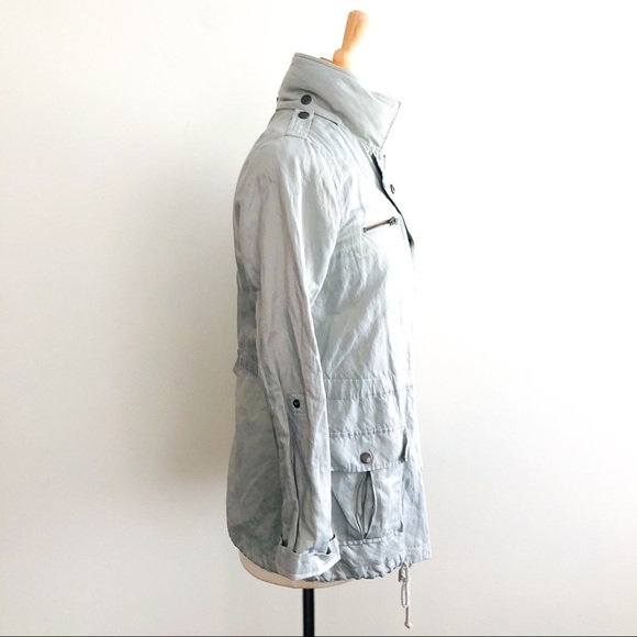 Joie Barker Parka Hooded Military Jacket Size Small - Picture 6 of 14